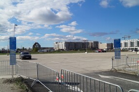 Seestadt Aspern Parkplatz